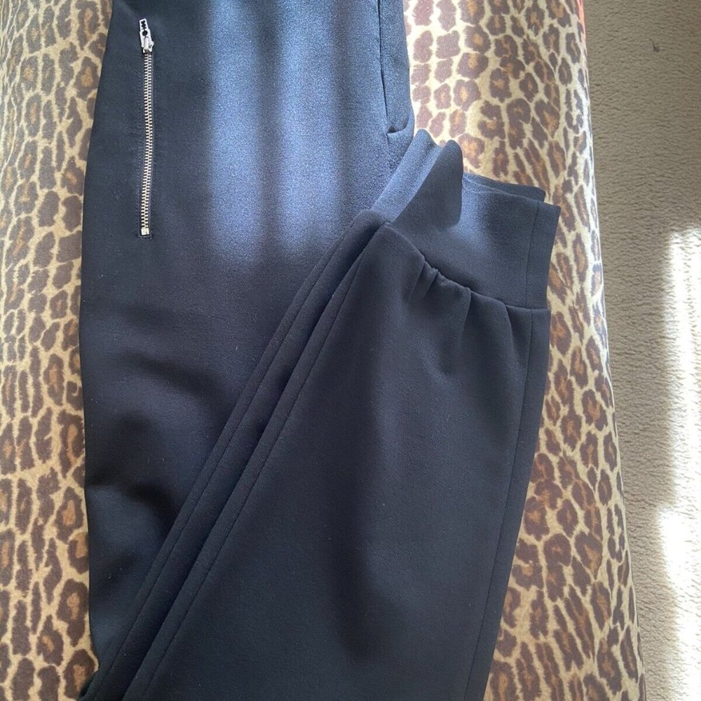 McQ Alexander Mcqueen black womens jogger pant trouser